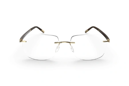 عینک طبی گریف روکش طلای سیلوئت دسته ها SPX - زاویه روبرو