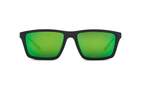 عینک طبی رویه دار برند امپربو آرمانی EA4189U رنگ مشکی با کاور آفتابی سبز - عکس از زاویه روبرو