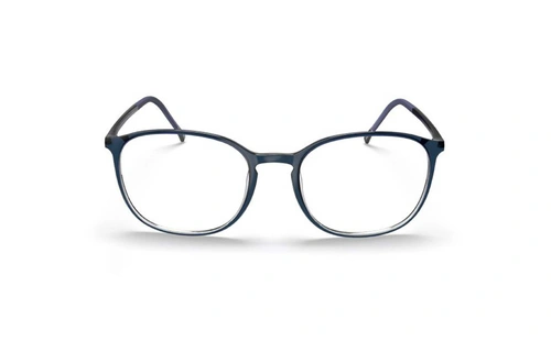 عینک طبی مربعی سیلوئت Silhouette SPX ILLUSION 2935 رنگ آبی -روبرو
