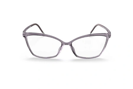 عینک طبی گربه ای سیلوئت Silhouette EOS VIEW 1597 رنگ بنفش شیشه ای - روبرو