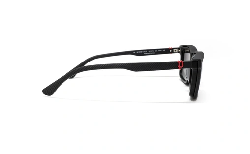 عینک طبی مردانه - تمام فریم - کائوچویی - پلیس - طوسی - عکس شماره 5