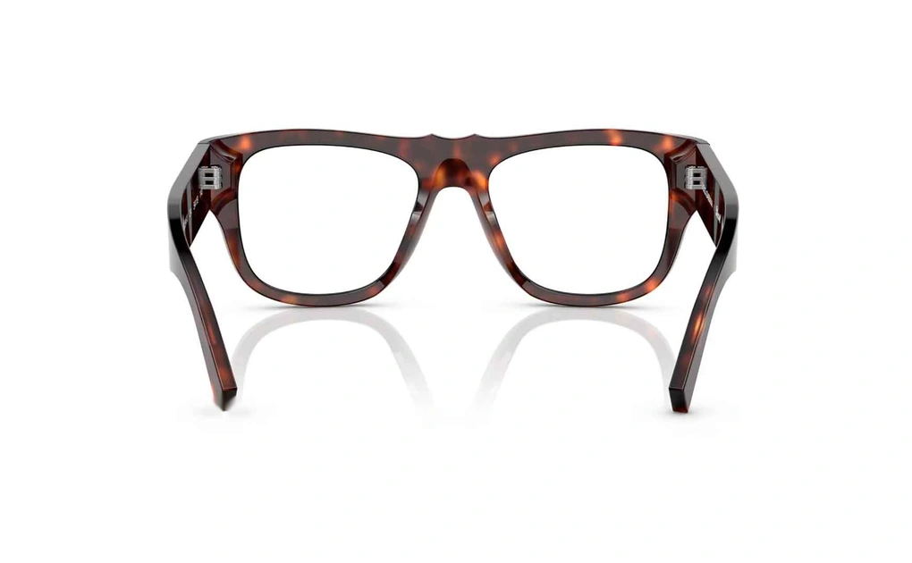 عینک طبی کائوچویی قهوه ای هاوانا پرسول و دولچه و گابانا - زاویه داخل