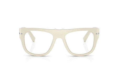 عینک طبی کائوچویی سفید پرسول و دولچه گابانا - زاویه روبرو
