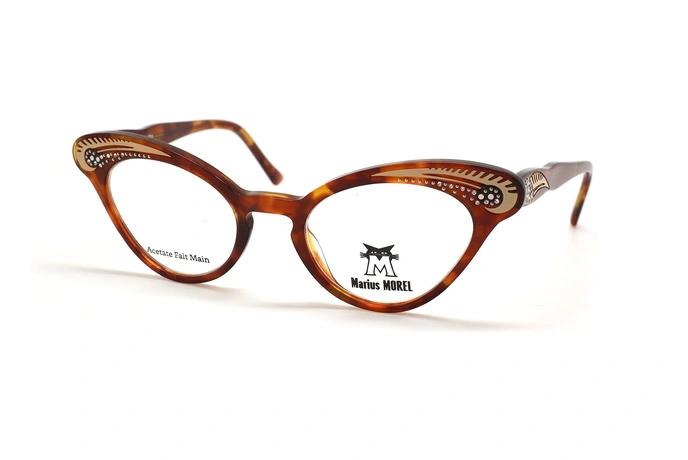 عینک طبی گربه ای ماریوس مورل - Marius Morel Roxane 90030c - 90030c TT14