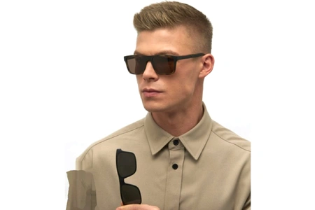 عینک طبی مستطیل شکل رویه دار امپریو آرمانی - EMPORIO ARMANI EA4115 - EA4115 5802/1w