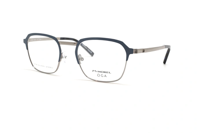 عینک طبی مربعی اوگا OGA 10155O - مشکی و طلایی - عکس از زاویه سه رخ