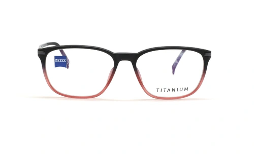 عینک طبی کائوچویی زایس ZEISS ZS20004 - مشکی_زرشکی  - زاویه روبرو