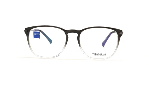 عینک طبی کائوچویی زایس ZEISS ZS20012 - طوسی - عکاسی وحدت - زاویه روبرو
