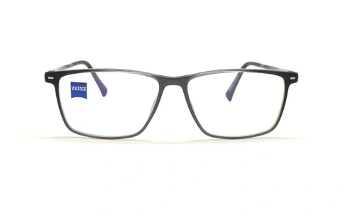 عینک طبی کائوچویی زایس ZEISS ZS20008 - مشکی - عکاسی وحدت - زاویه روبرو