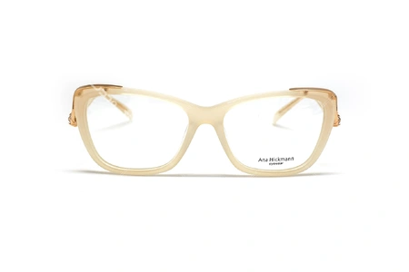 عینک طبی کائوچویی گربه ای زنانه آناهیکمن فریم صورتی - عکس از زاویه روبرو