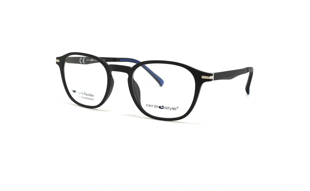 عینک طبی رویه دار سنترواستایل سازگار با محیط زیست - Centrostyle NEYETURE F0288 - عکس از زاویه سه رخ