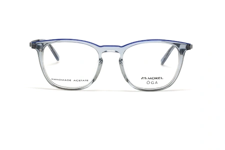 عینک طبی مربعی کائوچویی اوگا - OGA10140O- عکس از زاویه روبرو