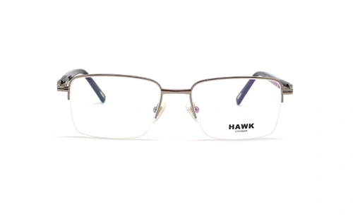 عینک طبی مردانه زیرگریف هاوک - HAWK HW7398 - عکاسی وحدت - عکس زاویه روبرو