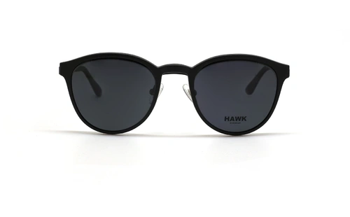 عینک طبی زیرگریف هاوک - HAWK HW7450 - با رویه مشکی - عکاسی وحدت - عکس زاویه روبرو