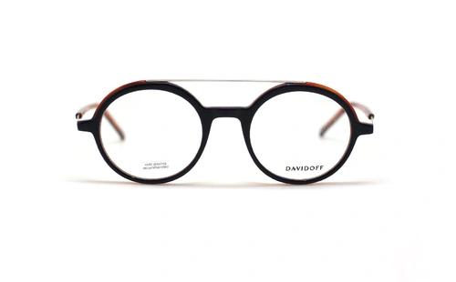 عینک طبی گرد دوپل دیویدوف -  DAVIDOFF 92058 - عکاسی وحدت - عکس زاویه روبرو