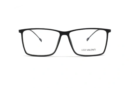 عینک طبی کائوچویی لئوولنتی - LEO VALENTI LV460 - عکاسی وحدت - عکس زاویه روبرو