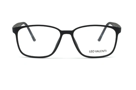 عینک طبی کائوچویی لئوولنتی - LEO VALENTI LV437 - عکاسی وحدت - عکس زاویه روبرو