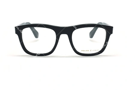 عینک طبی پلیس سری لوئیس همیلتون - Lewis 15 - کائوچویی مشکی پهن -  عکاسی وحدت - زاویه روبرو