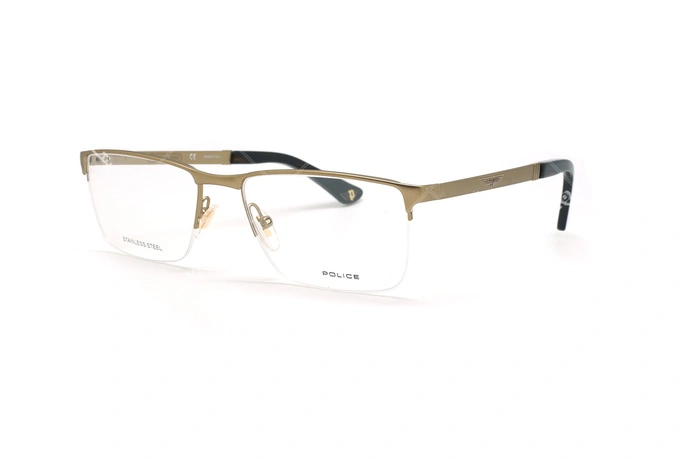 عینک طبی زیرگریف پلیس - POLICE VPLA59 ORIGINS26-عکاسی وحدت - عکس از زاویه سه رخ