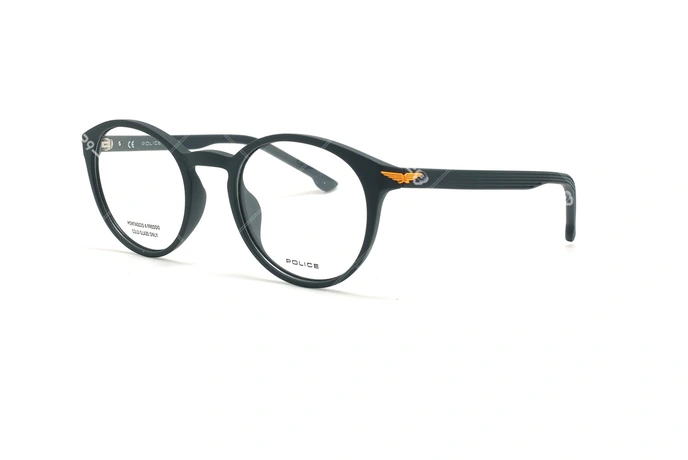 عینک طبی گرد پلیس - POLICE VPLA43 TAILWIND1-عکاسی وحدت - عکس زاویه سه رخ
