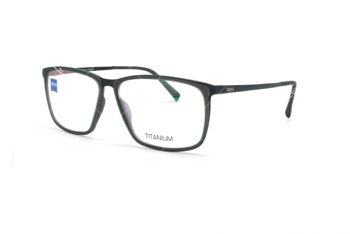 عینک طبی تیتانیومی زایس ZEISS ZS40027 - مشکی - عکاسی وحدت - زاویه سه رخ 