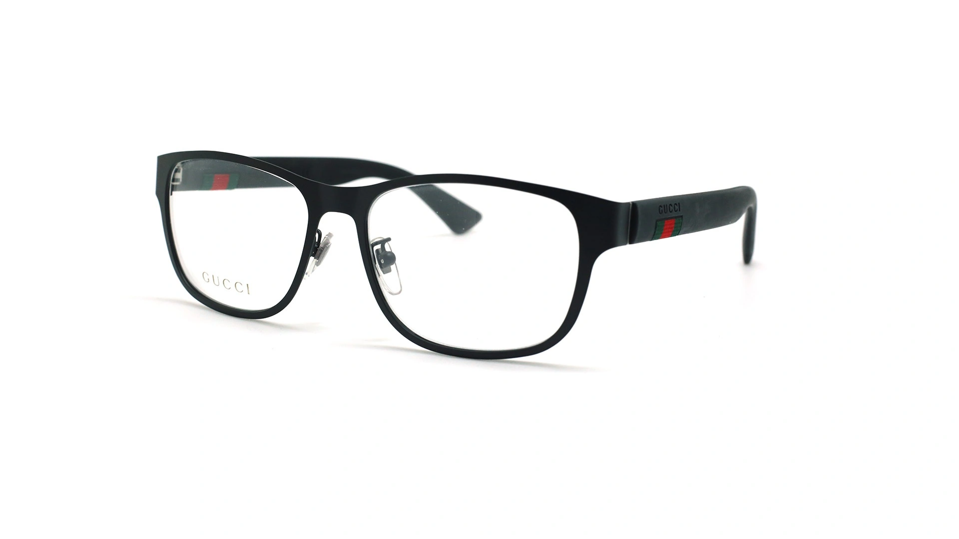 عینک طبی مستطیلی گوچی - GUCCI GG0013O - مشکی - عکاسی وحدت - زاویه سه رخ 