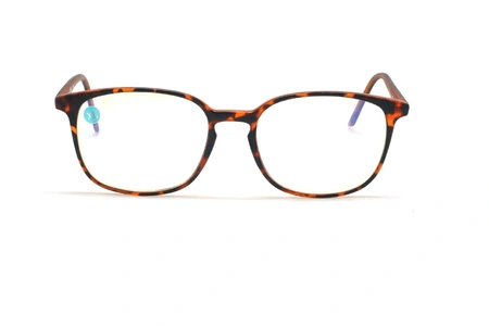 عینک آماده بلوکنترل مربعی ویستان VISTAN OB1028 XL - قهوه ای هاوانا - عکاسی وحدت - زاویه روبرو