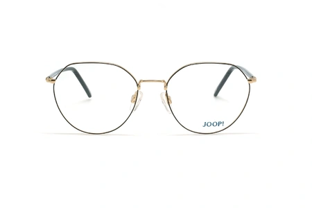 عینک طبی گرد جوپ - JOOP 83264 - مشکی طلایی - عکاسی وحدت - زاویه روبرو