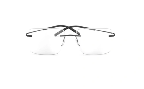 عینک طبی گریف مربعی سیلوئت - 5541 Silhouette Tma The Icon - مشکی - عکاسی وحدت - زاویه روبرو