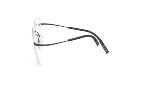 عینک طبی گریف مربعی سیلوئت - 5541 Silhouette Tma The Icon - مشکی - عکاسی وحدت - زاویه کنار
