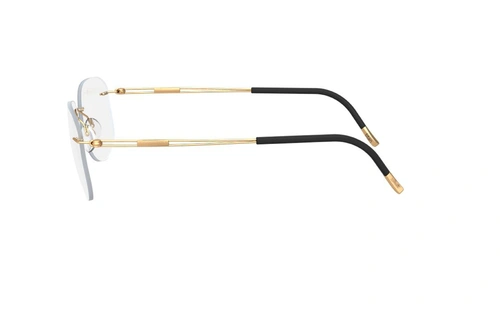 عینک طبی خلبانی سیلوئت - 5521 Silhouette Titan - طلایی - عکاسی وحدت - زاویه کنار 