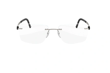 عینک طبی گریف سیلوئت - 5446 Silhouette - طوسی - عکاسی وحدت - زاویه روبرو