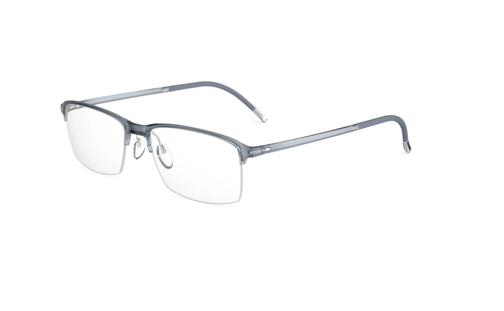 عینک طبی زیرگریف سیلوئت -2914 Silhouette SPX - طوسی - عکاسی وحدت - زاویه سه رخ 