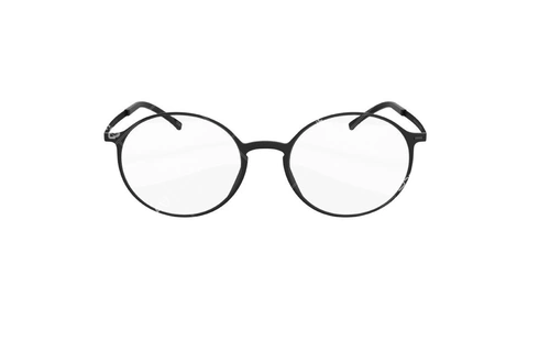 عینک طبی گرد سیلوئت -2901 Silhouette URBAN - مشکی - عکاسی وحدت - زاویه روبرو