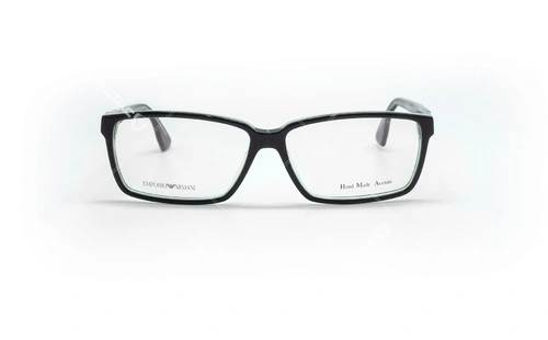 عینک طبی مستطیلی امپریو آرمانی - Emporio Armani EA9674 - مشکی سبز - عکاسی وحدت - زاویه روبرو