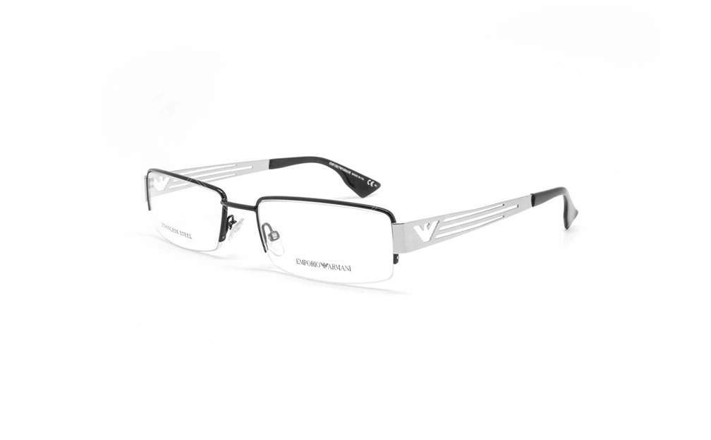 عینک طبی زیرگریف امپریو آرمانی - Emporio Armani EA9598 - مشکی سفید - عکاسی وحدت - زاویه سه رخ 