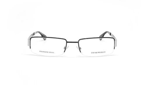 عینک طبی زیرگریف امپریو آرمانی - Emporio Armani EA9598 - مشکی سفید - عکاسی وحدت - زاویه روبرو