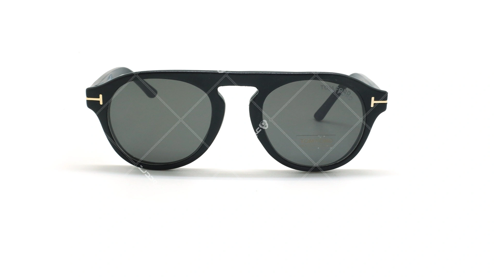 عینک طبی رویه دار تام فورد - TOM FORD TF5533-B - مشکی - عکاسی وحدت - زاویه روبرو