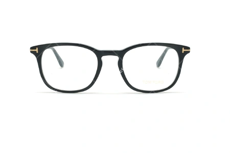 عینک طبی مربعی تام فورد - TOM FORD TF5505 - مشکی - عکاسی وحدت - زاویه روبرو
