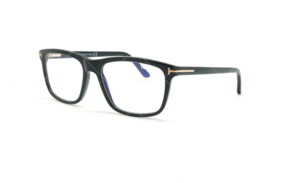 عینک طبی مستطیلی تام فورد - TOM FORD TF5479-B - مشکی  - عکاسی وحدت زاویه سه رخ 