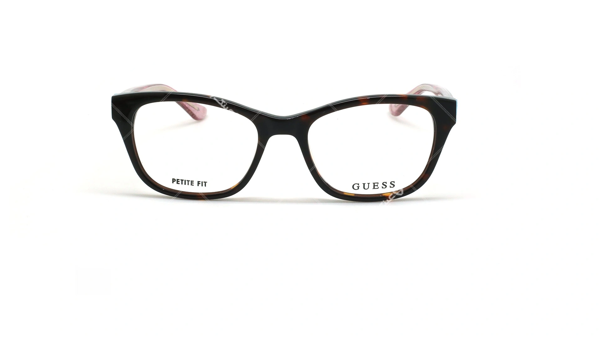 عینک طبی گربه ای گس - GUESS GU2678 - قهوه ای هاوانا - عکاسی وحدت - زاویه روبرو