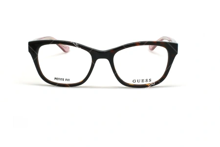 عینک طبی گربه ای گس - GUESS GU2678 - قهوه ای هاوانا - عکاسی وحدت - زاویه روبرو