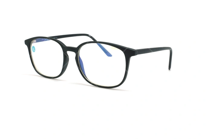 عینک آماده بلوکنترل ویستان VISTAN OB1001 - مشکی - عکاسی وحدت - زاویه سه رخ 