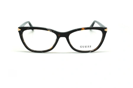 عینک طبی گربه ای گس - GUESS GU2668 - قهوه ای هاوانا - عکاسی وحدت - زاویه روبرو