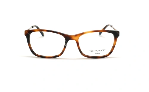 عینک طبی گربه ای گانت -GANT GA4083 - قهوه ای هاوانا - عکاسی وحدت - زاویه روبرو