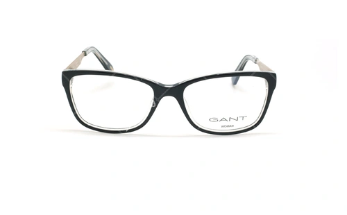 عینک طبی گربه ای گانت -GANT GA4060 - مشکی طلایی - عکاسی وحدت - زاویه روبرو