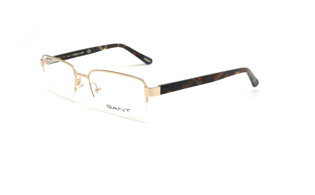 عینک طبی زیرگریف گانت -GANT GA3149 - طلایی - عکاسی وحدت - زاویه سه رخ 