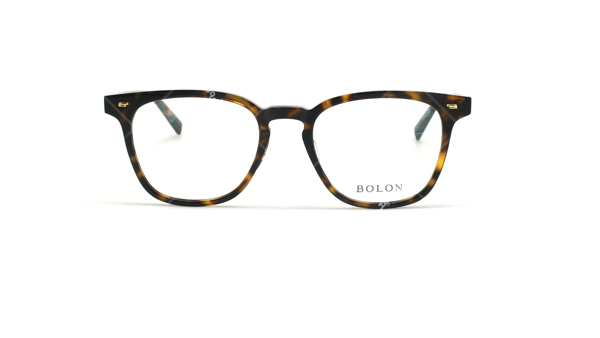 عینک طبی مربعی بولون - BOLON BJ3016 - قهوه ای هاوانا - عکاسی وحدت - زاویه روبرو