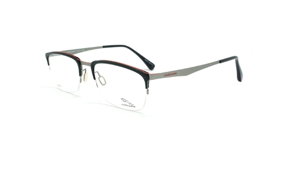 عینک طبی زیرگریف جگوار JAGUAR 39511 - مشکی - عکاسی وحدت - زاویه سه رخ