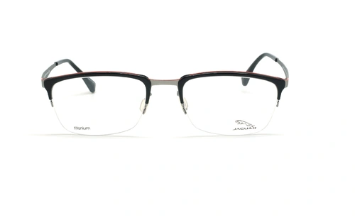 عینک طبی زیرگریف جگوار JAGUAR 39511 - مشکی - عکاسی وحدت - زاویه روبرو